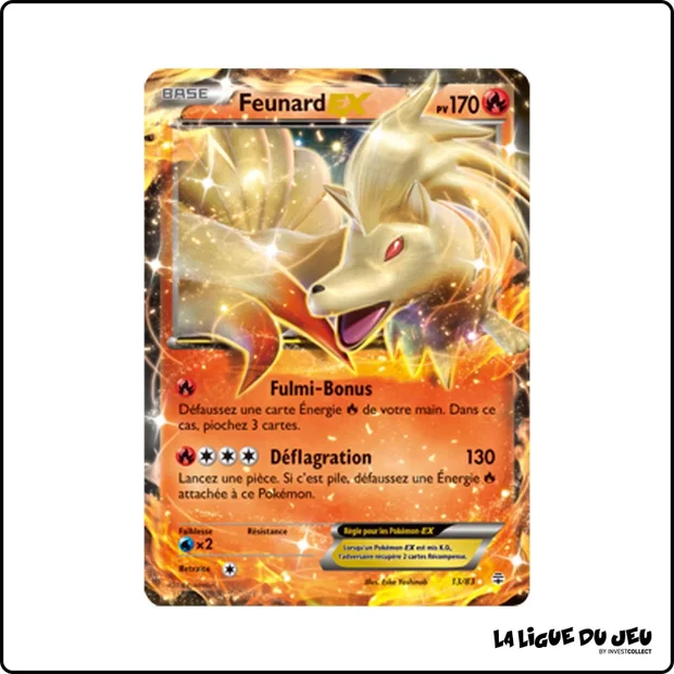 Ultra - Pokemon - Générations - Feunard EX 13/83