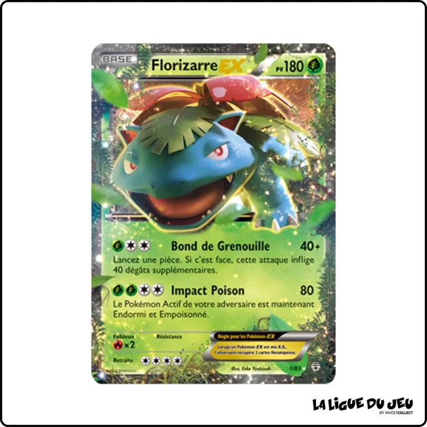 Ultra - Pokemon - Générations - Florizarre EX 1/83