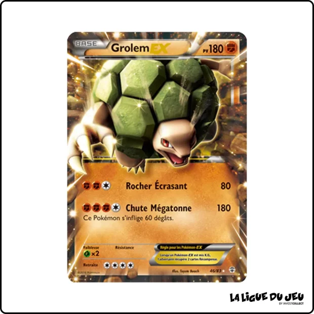 Ultra - Pokemon - Générations - Grolem EX 46/83