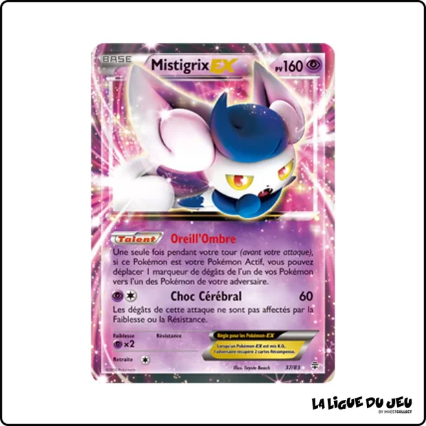 Ultra - Pokemon - Générations - Mistigrix EX 37/83