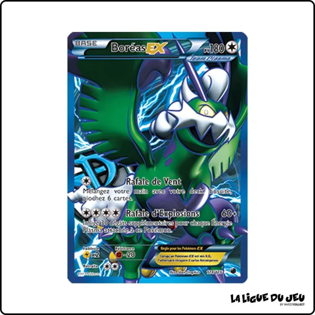 Ultra - Pokemon - Glaciation Plasma - Boréas EX 114/116
