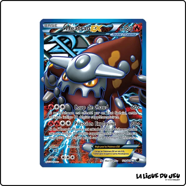 Ultra - Pokemon - Glaciation Plasma - Heatran EX 109/116