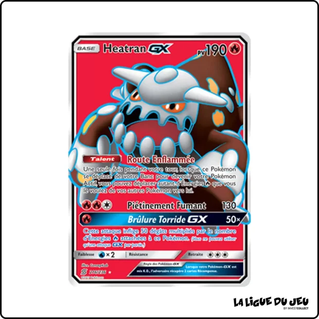 Ultra - Pokemon - Harmonie des Esprits - Heatran GX 216/236