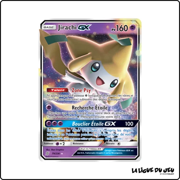 Ultra - Pokemon - Harmonie des Esprits - Jirachi GX 79/236