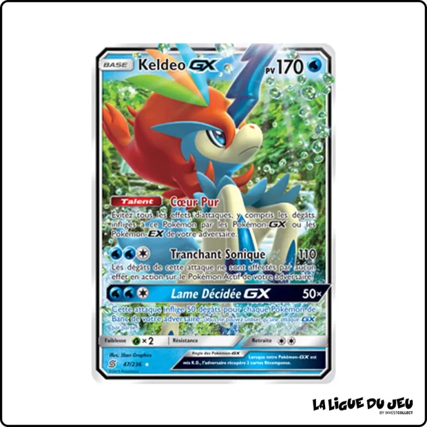 Ultra - Pokemon - Harmonie des Esprits - Keldeo GX 47/236