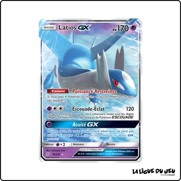 Ultra - Pokemon - Harmonie des Esprits - Latios GX 78/236