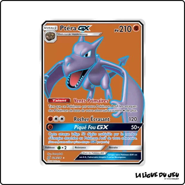Ultra - Pokemon - Harmonie des Esprits - Ptéra GX 224/236