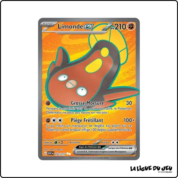 Ultra - Pokemon - Héros Transcendants - Limonde ex 252/217