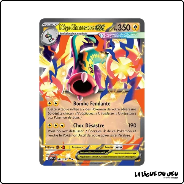 Ultra - Pokemon - Héros Transcendants - Méga-Ohmassacre 61/217