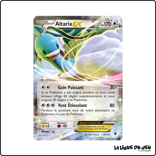Ultra - Pokemon - Impact des Destins - Altaria EX 83/125