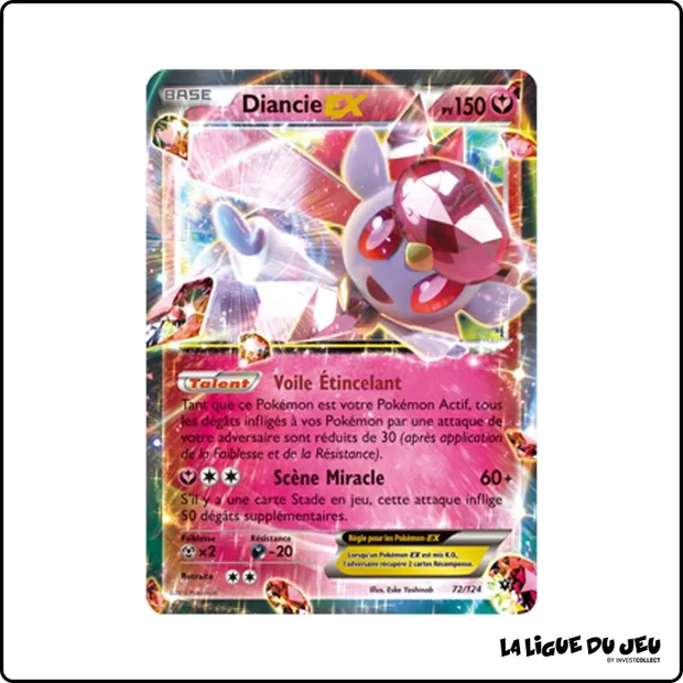 Ultra - Pokemon - Impact des Destins - Diancie EX 72/125