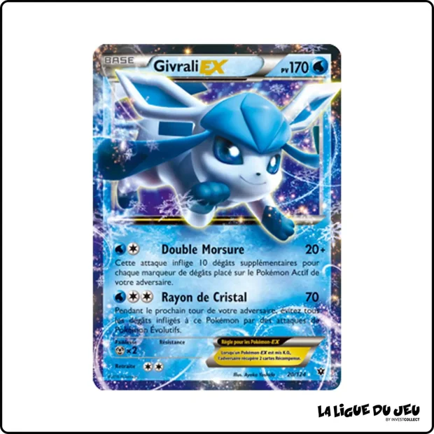 Ultra - Pokemon - Impact des Destins - Givrali EX 20/125
