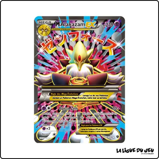 Ultra - Pokemon - Impact des Destins - M AlakazaM EX 118/125