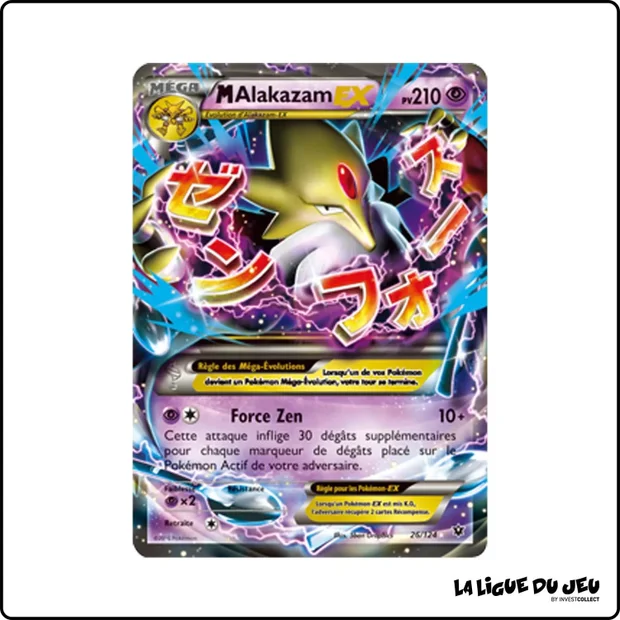 Ultra - Pokemon - Impact des Destins - M AlakazaM EX 26/125