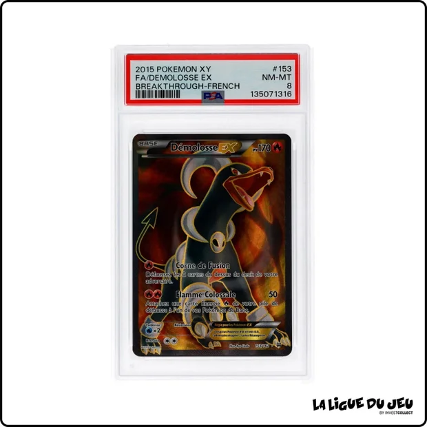Ultra - Pokemon - Impulsion Turbo - Démolosse EX - 153/162 - PSA 8 - Français