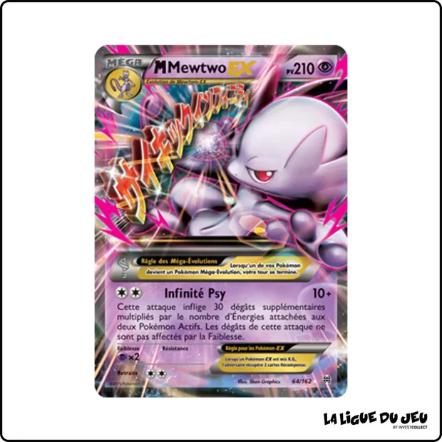 Ultra - Pokemon - Impulsion Turbo - M Mewtwo EX 64/162