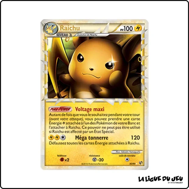 Ultra - Pokemon - Indomptable - Raichu 83/90
