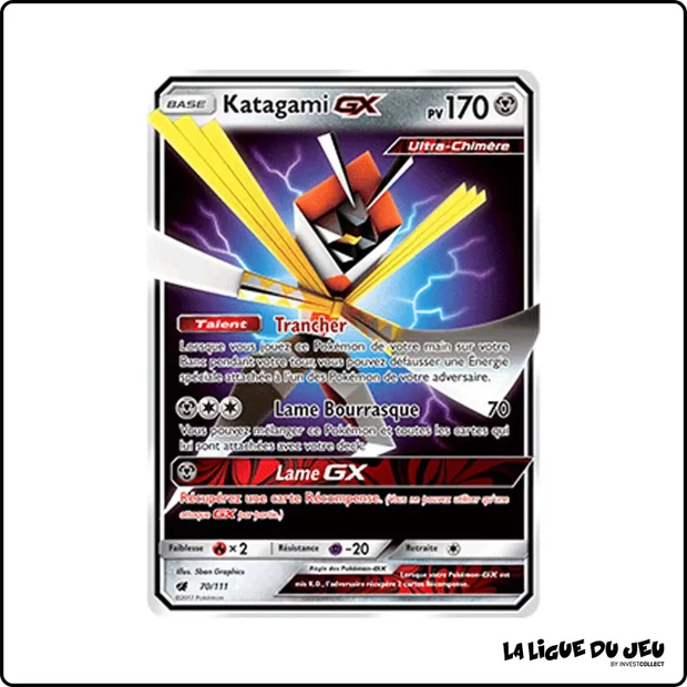 Ultra - Pokemon - Invasion Carmin - Katagami GX 70/111