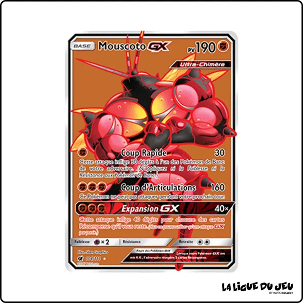 Ultra - Pokemon - Invasion Carmin - Mouscoto GX 104/111