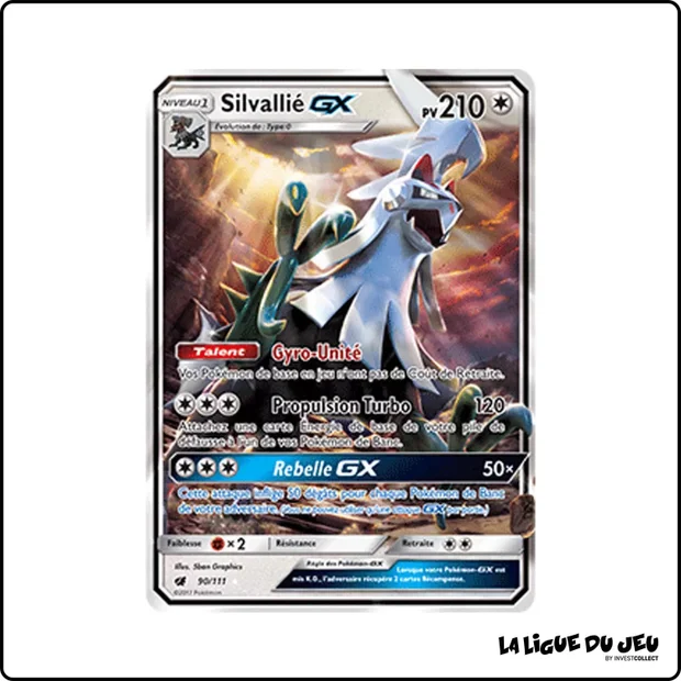 Ultra - Pokemon - Invasion Carmin - Silvallié GX 90/111