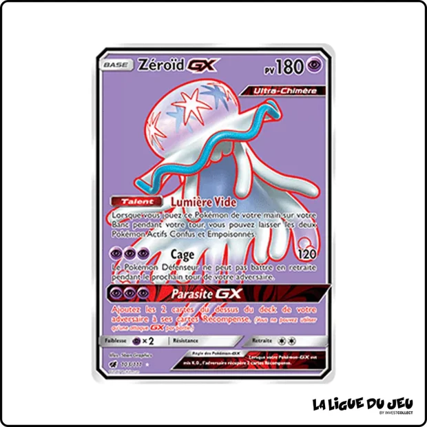 Ultra - Pokemon - Invasion Carmin - Zéroïd GX 103/111