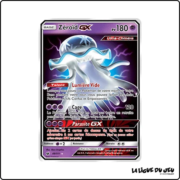 Ultra - Pokemon - Invasion Carmin - Zéroïd GX 49/111