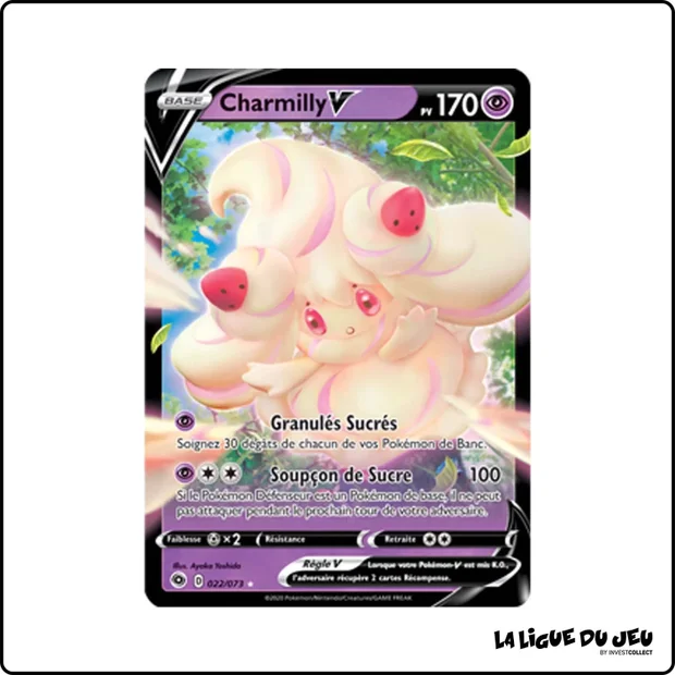 Ultra - Pokemon - La Voie du Maître - Charmilly V 22/73