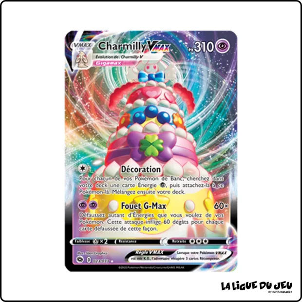 Ultra - Pokemon - La Voie du Maître - Charmilly VMAX 23/73
