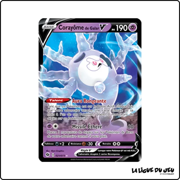 Ultra - Pokemon - La Voie du Maître - Corayôme de Galar V 21/73