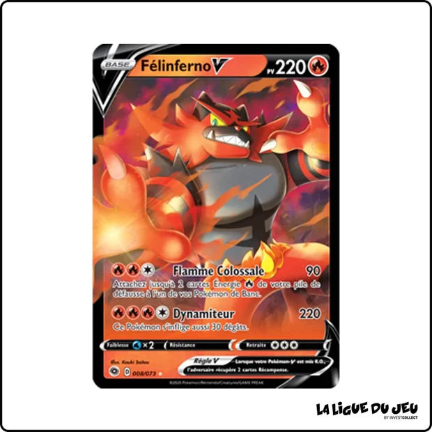 Ultra - Pokemon - La Voie du Maître - Félinferno V 8/73