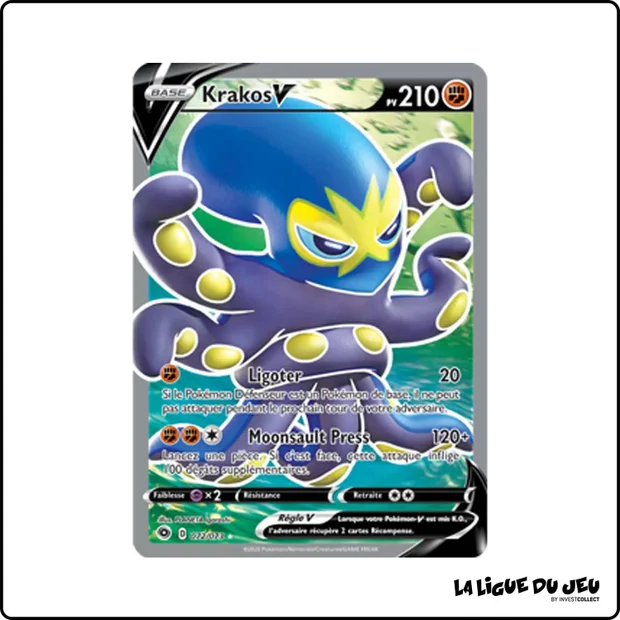Ultra - Pokemon - La Voie du Maître - Krakos V 72/73