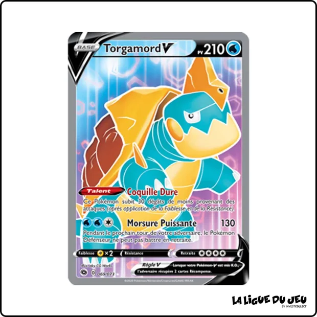 Ultra - Pokemon - La Voie du Maître - Torgamord V 69/73