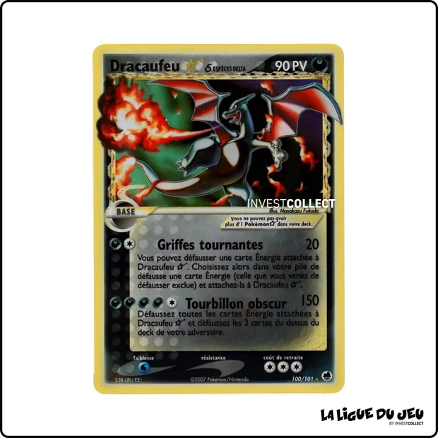 Ultra - Pokemon - Île des Dragons - Dracaufeu Star 100/101
