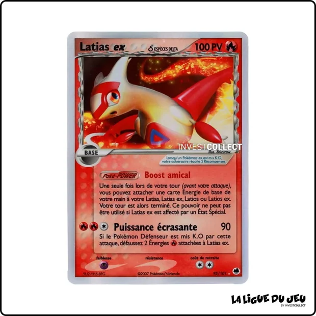 Ultra - Pokemon - Île des Dragons - Latias ex 95/101