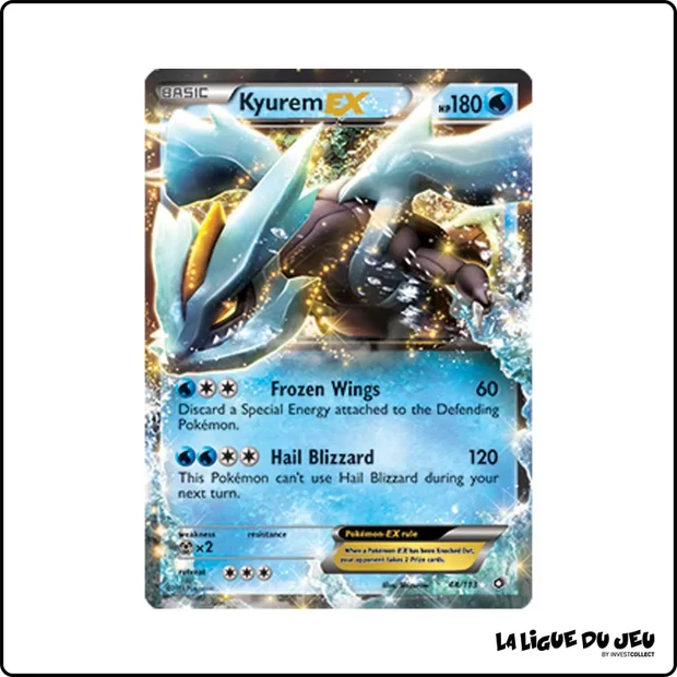 Ultra - Pokemon - Legendary Treasures - Kyurem EX 44/113