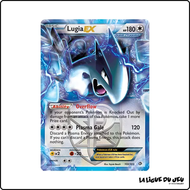 Ultra - Pokemon - Legendary Treasures - Lugia EX 102/113