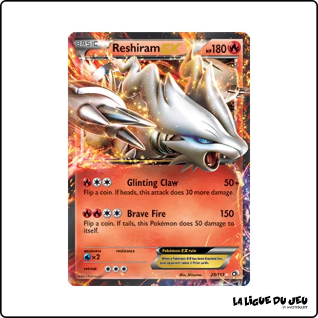 Ultra - Pokemon - Legendary Treasures - Reshiram EX 29/113