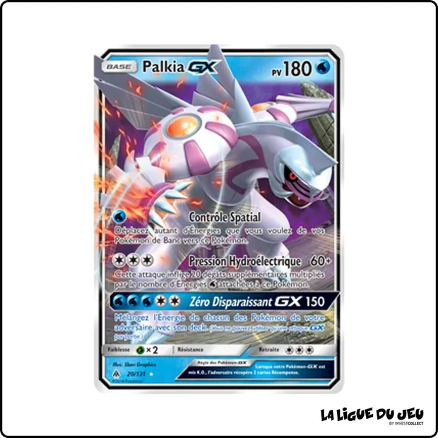 Ultra - Pokemon - Lumière Interdite - Palkia GX 20/131