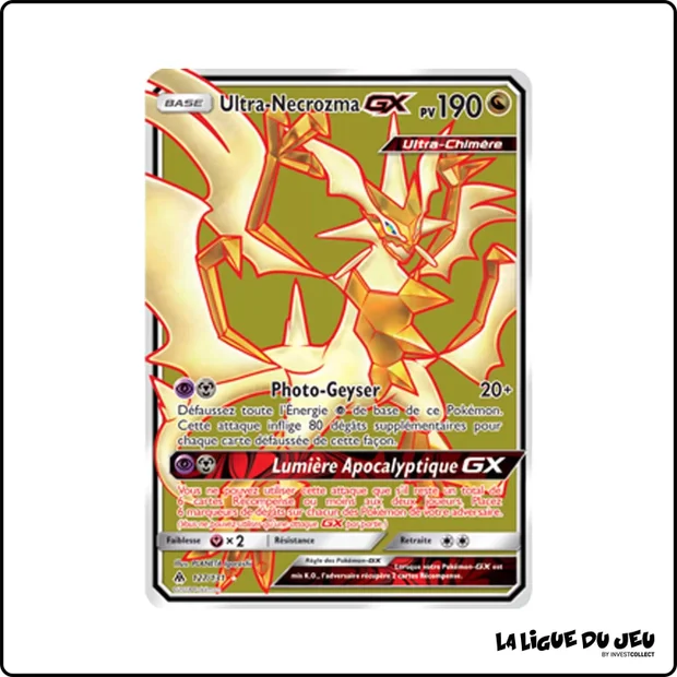 Ultra - Pokemon - Lumière Interdite - Ultra-Necrozma GX 127/131