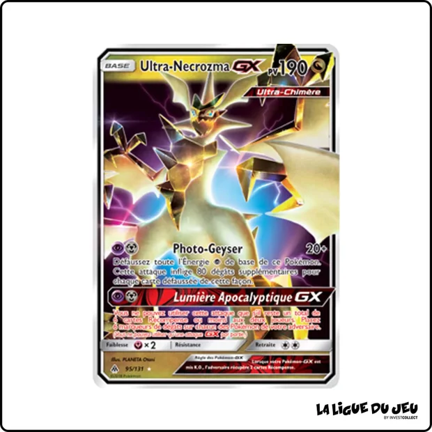Ultra - Pokemon - Lumière Interdite - Ultra-Necrozma GX 95/131