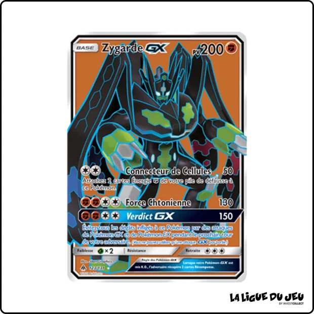 Ultra - Pokemon - Lumière Interdite - Zygarde GX 123/131