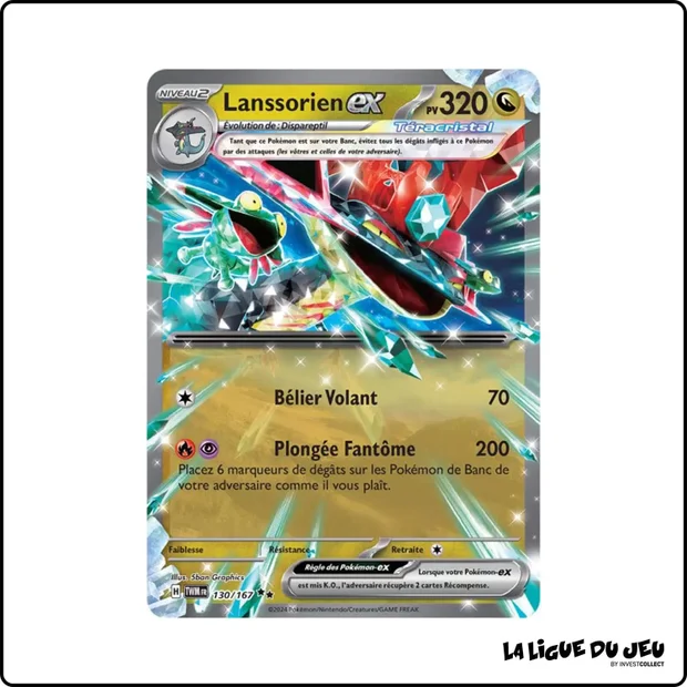 Ultra - Pokemon - Mascarade Crépusculaire - Lanssorien-ex 130/167