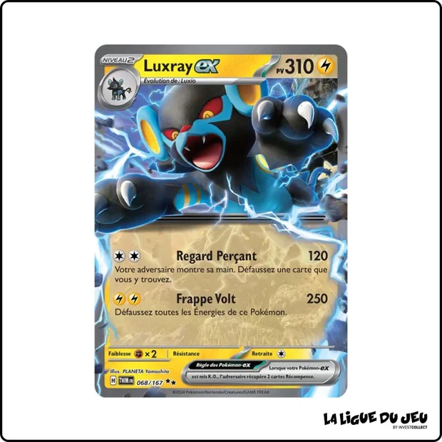 Ultra - Pokemon - Mascarade Crépusculaire - Luxray-ex 68/167