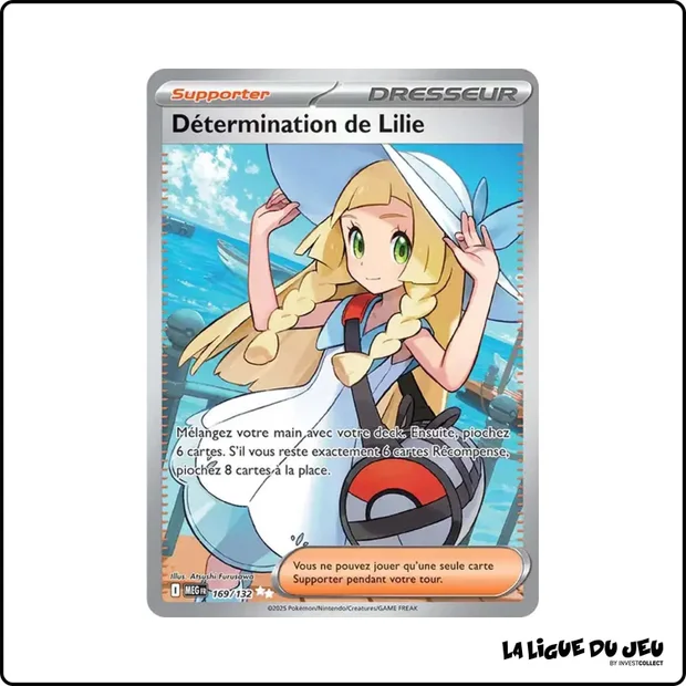 Ultra - Pokemon - Méga Évolution de Base - Détermination de Lilie 169/132