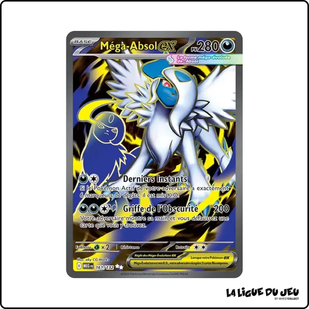 Ultra - Pokemon - Méga Évolution de Base - Méga-Absol ex 161/132