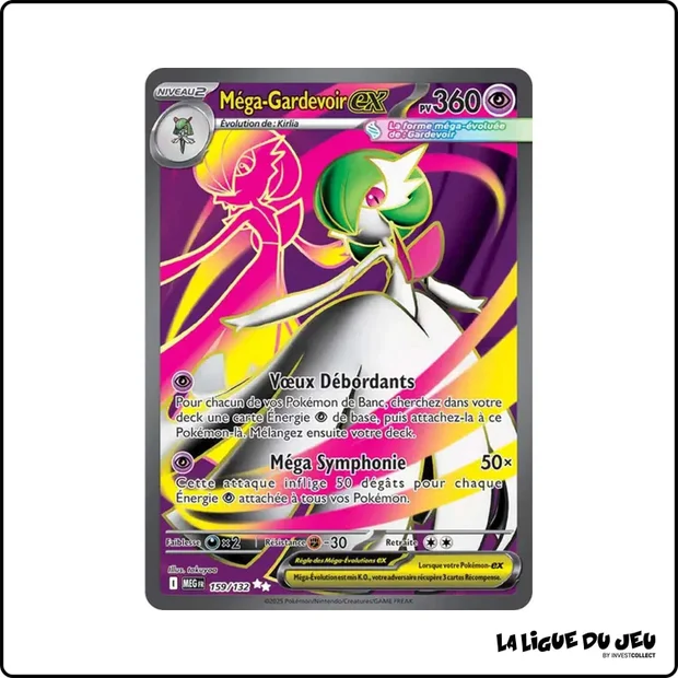 Ultra - Pokemon - Méga Évolution de Base - Méga-Gardevoir ex 159/132
