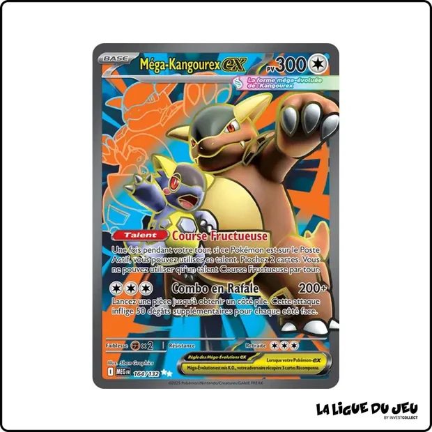 Ultra - Pokemon - Méga Évolution de Base - Méga-Kangourex ex 164/132