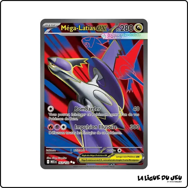 Ultra - Pokemon - Méga Évolution de Base - Méga-Latias ex 163/132