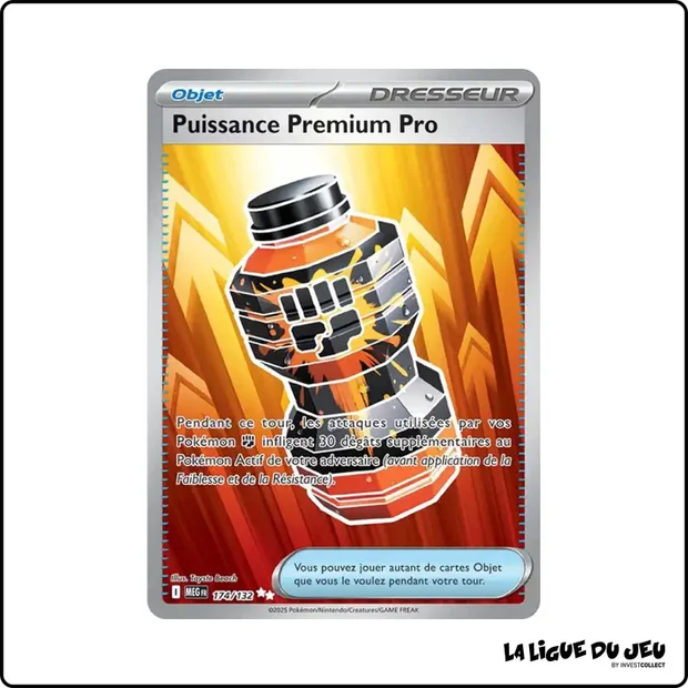 Ultra - Pokemon - Méga Évolution de Base - Puissance Premium Pro 174/132