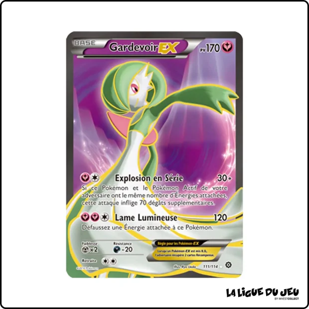 Ultra - Pokemon - Offensive Vapeur - Gardevoir EX 111/116